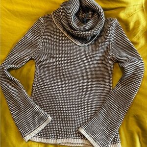 Cowl neck soft wool Adrienne Vittadini sweater